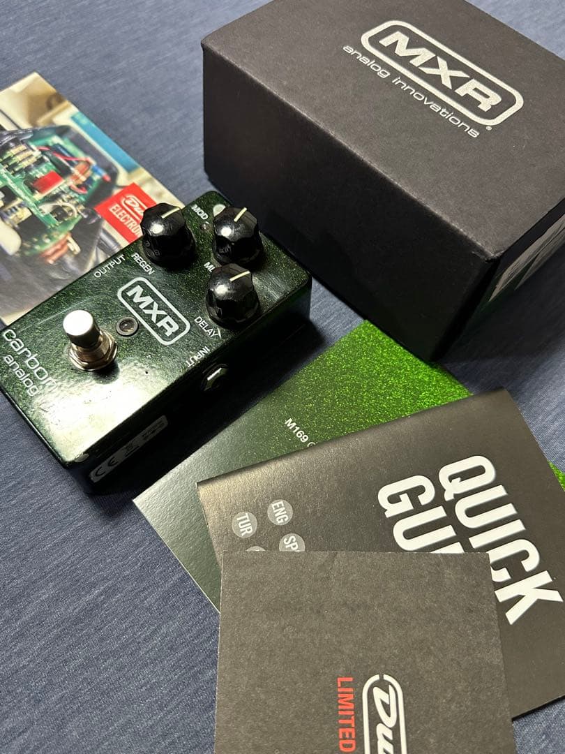 Rucy 　MXR carbon copy アナログディレイ