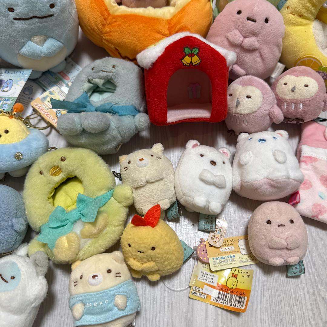 サンエックス　すみっコぐらし　てのりぬいぐるみ　マスコット　まとめ売り