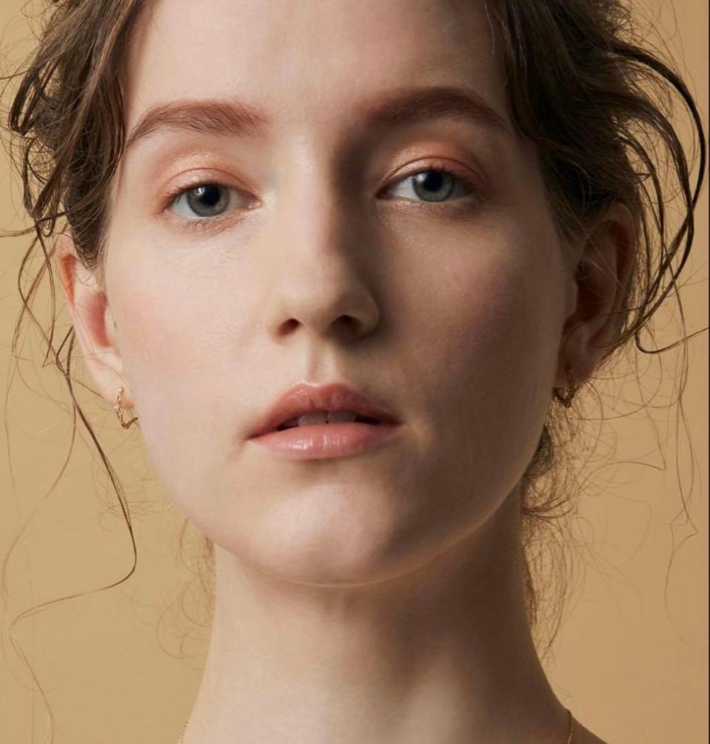 agete k10 透かし フープピアス