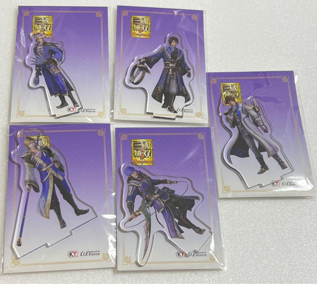 三國無双 アクリルスタンド 魏軍師 郭嘉 賈詡 荀彧 荀攸 満寵