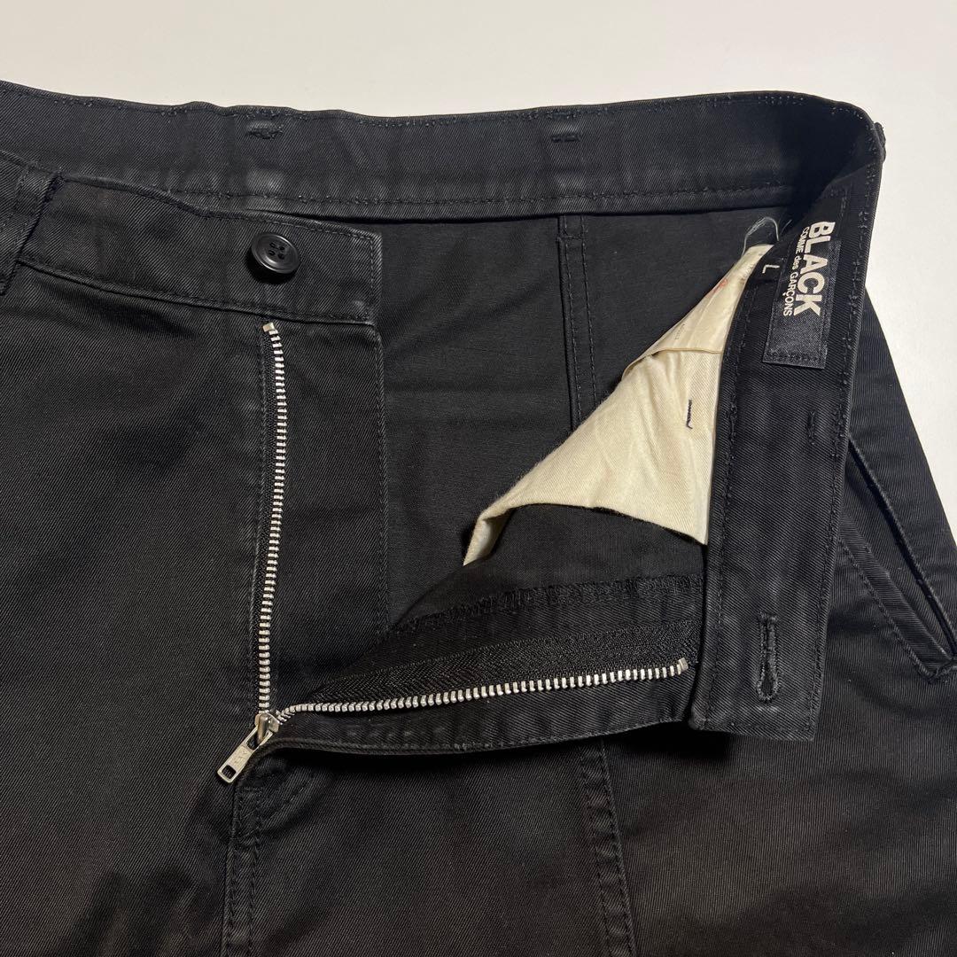 BLACK COMME des GARÇONS サルエルパンツ ブラック L