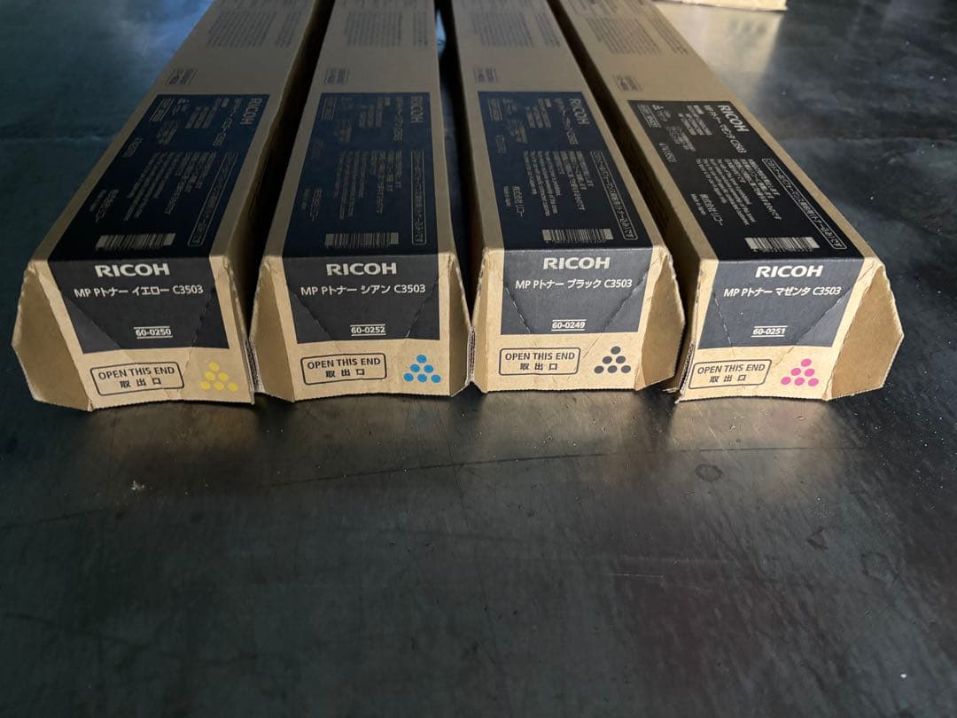 RICOH MPトナーカートリッジ C3503 4色セット