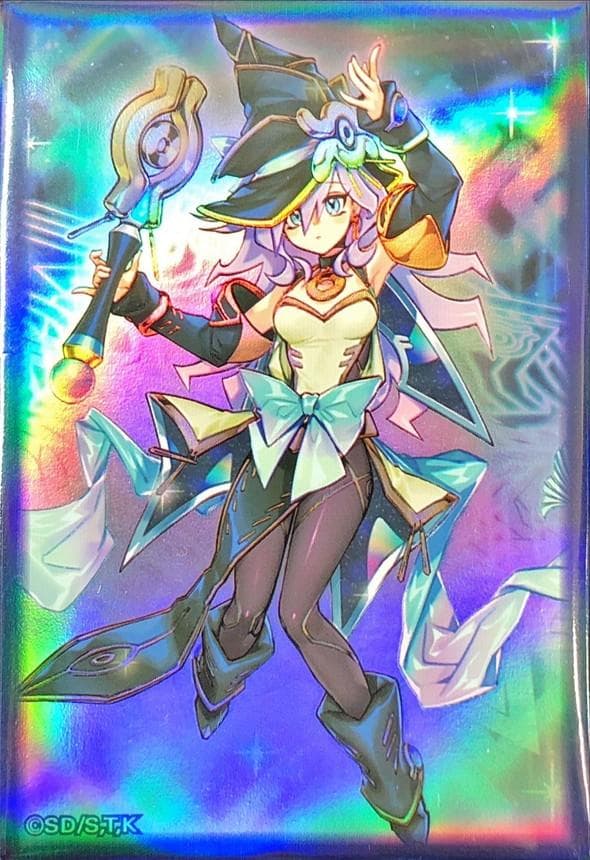 プレイマット・スリーブセット『幻惑の見習い魔術師&幻惑の魔術師(遊戯王の日)』