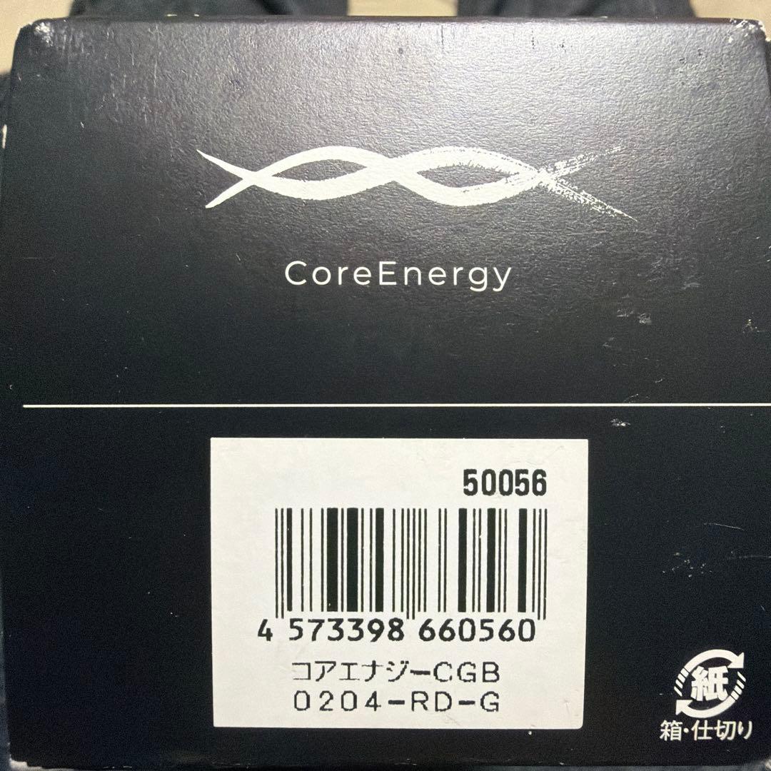 CoreEnergy ベルト レッド 金バックル