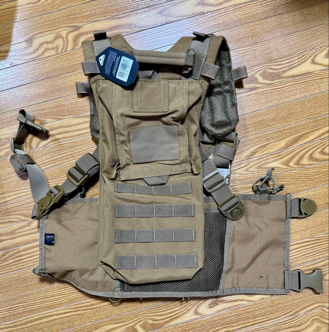 [新品]CONDOR チェストリグ MCR4 COYOTE BROWN セット