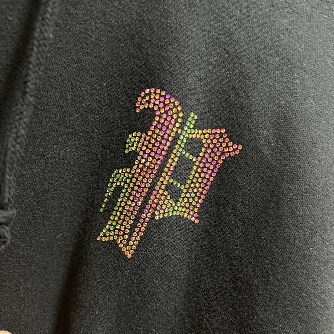 ファットランク ブラック パーカー