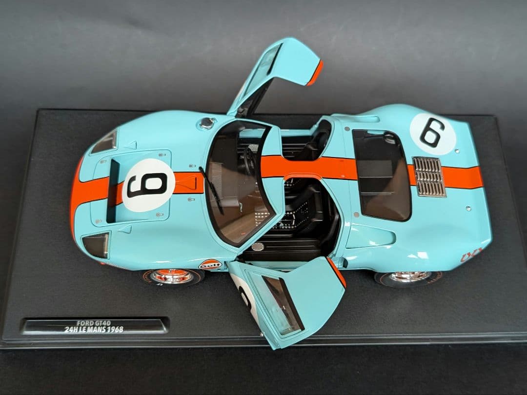 SOLIDO 1/18 フォード GT40 24H ル・マン 1968 ガルフ
