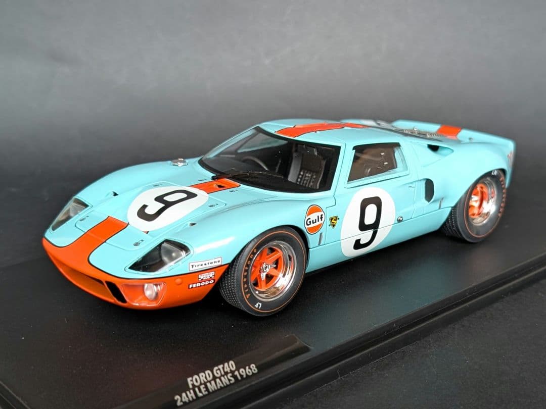 SOLIDO 1/18 フォード GT40 24H ル・マン 1968 ガルフ
