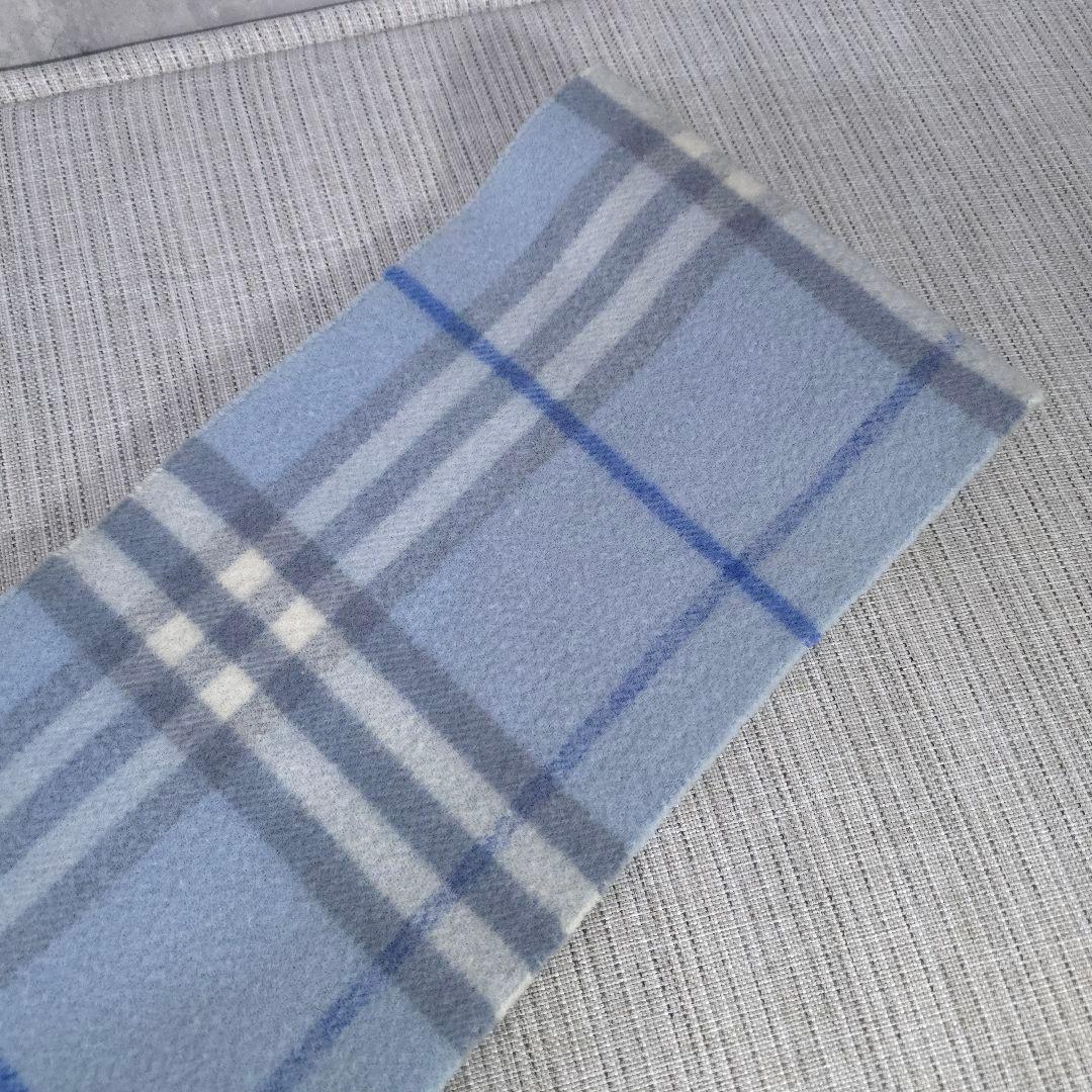 BURBERRY　バーバリー　ロンドン　カシミヤ混　マフラー　ノバチェック