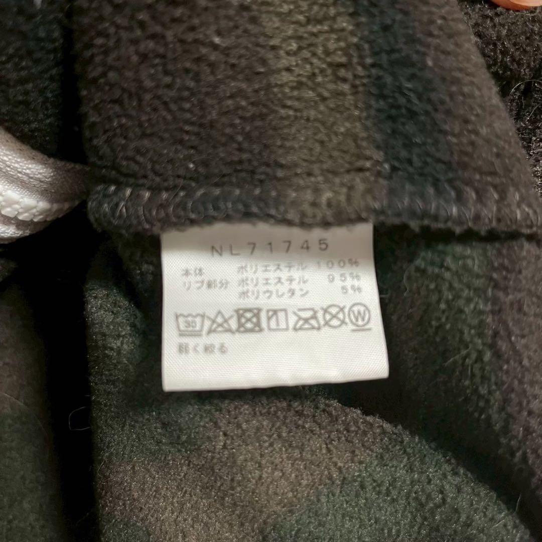 1【人気Lサイズ】ザノースフェイス☆フードビッグロゴ フリースリアビュー7368