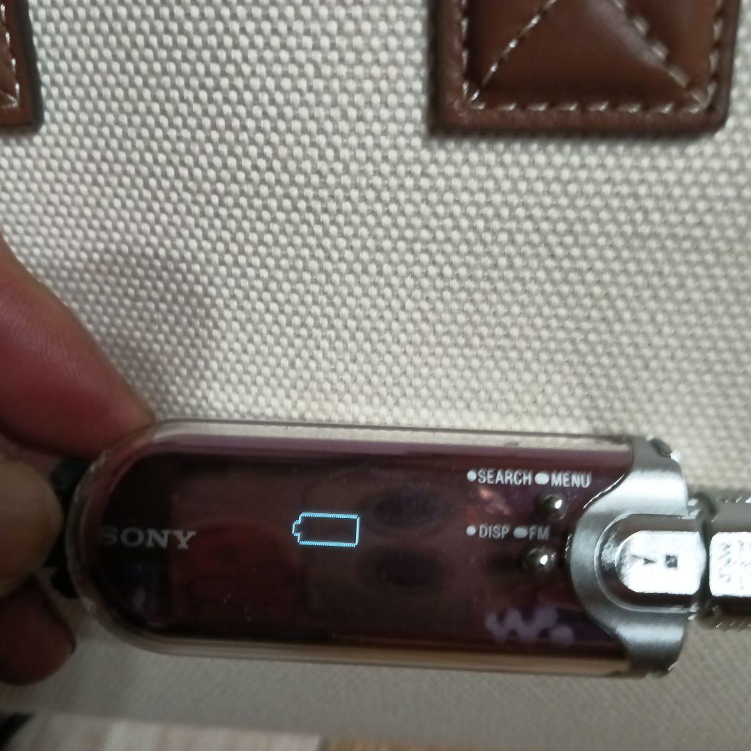 SONY ウォークマン WALKMAN NW-E505 本体 紫