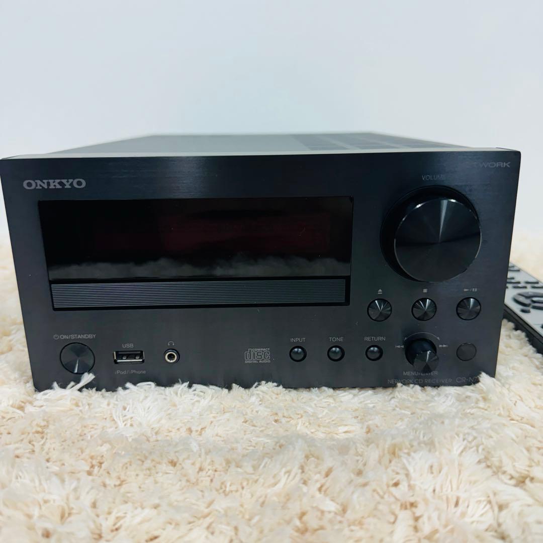 美品 ONKYO CR-N755B オンキョー ネットワークCDレシーバー