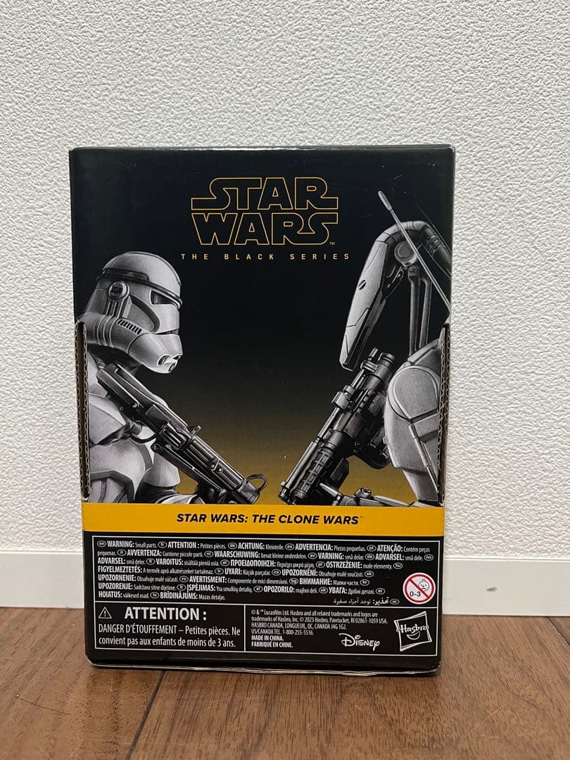 未開封　スターウォーズ　ブラックシリーズ　クローントルーパーとバトルドロイド