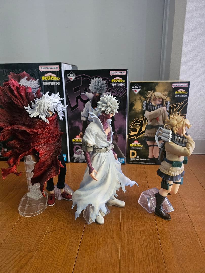 一番くじ　ヒロアカ　Let you down B賞 C賞 D賞セット