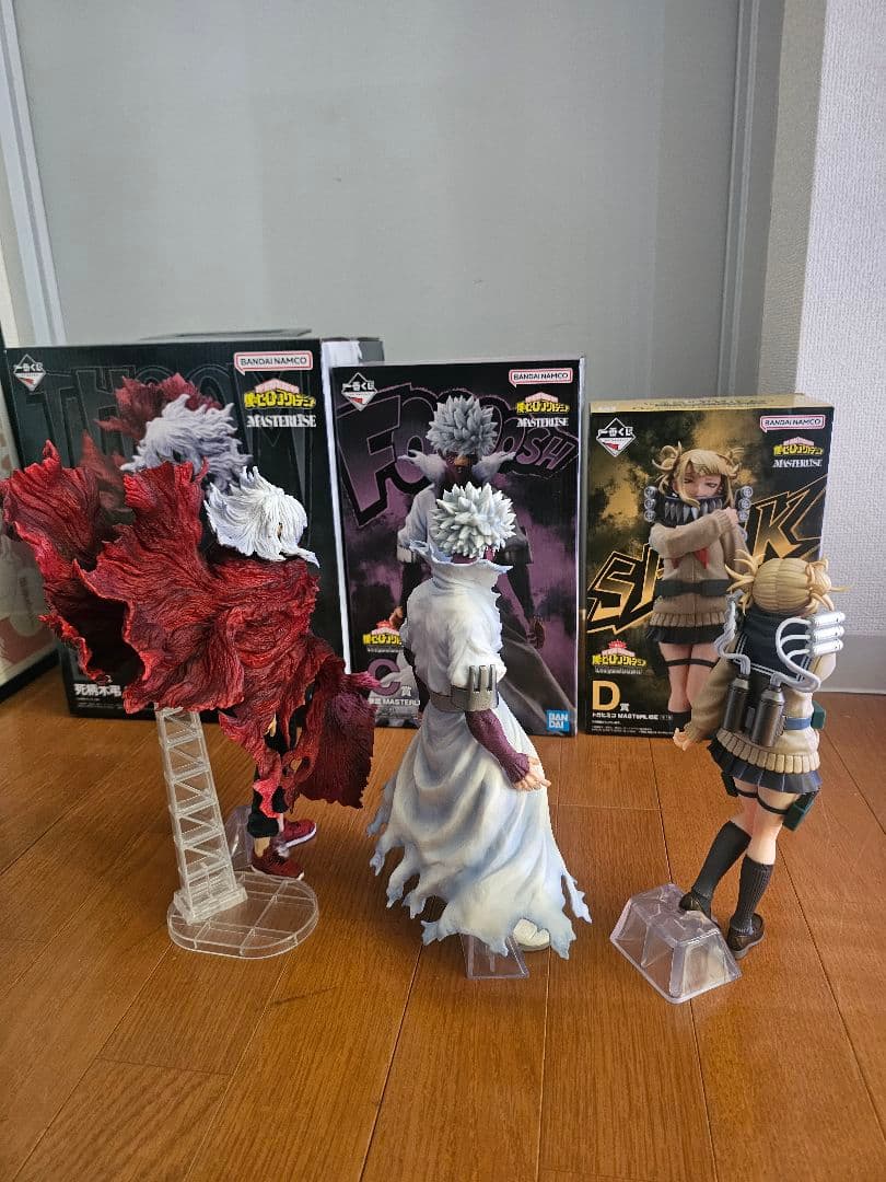 一番くじ　ヒロアカ　Let you down B賞 C賞 D賞セット