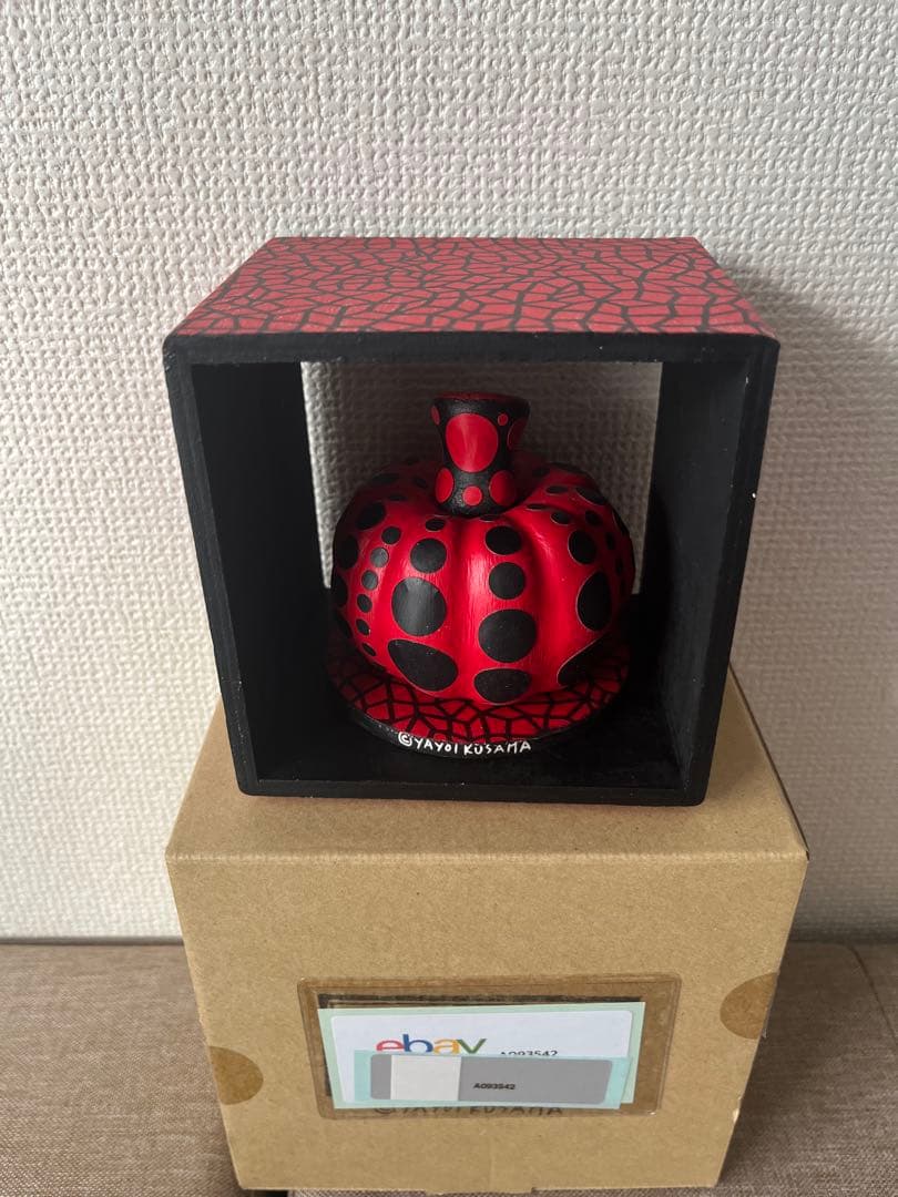 美品 草間彌生展 かぼちゃ 展示用オブジェ　「GAGOSIAN」作品 村上隆