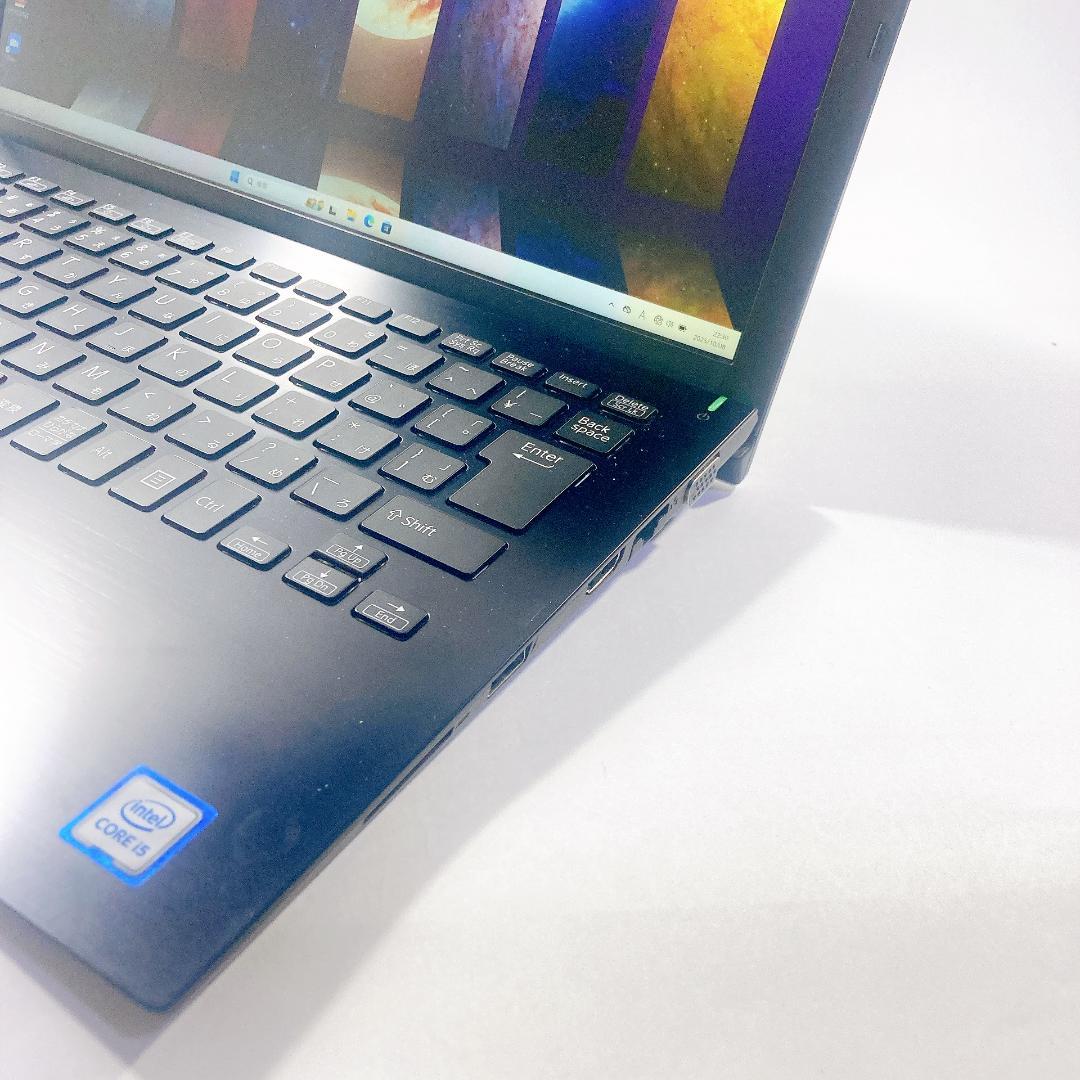 w74✨Core i5/VAIO/第8世代/Office付✨すぐ使えるノートPC
