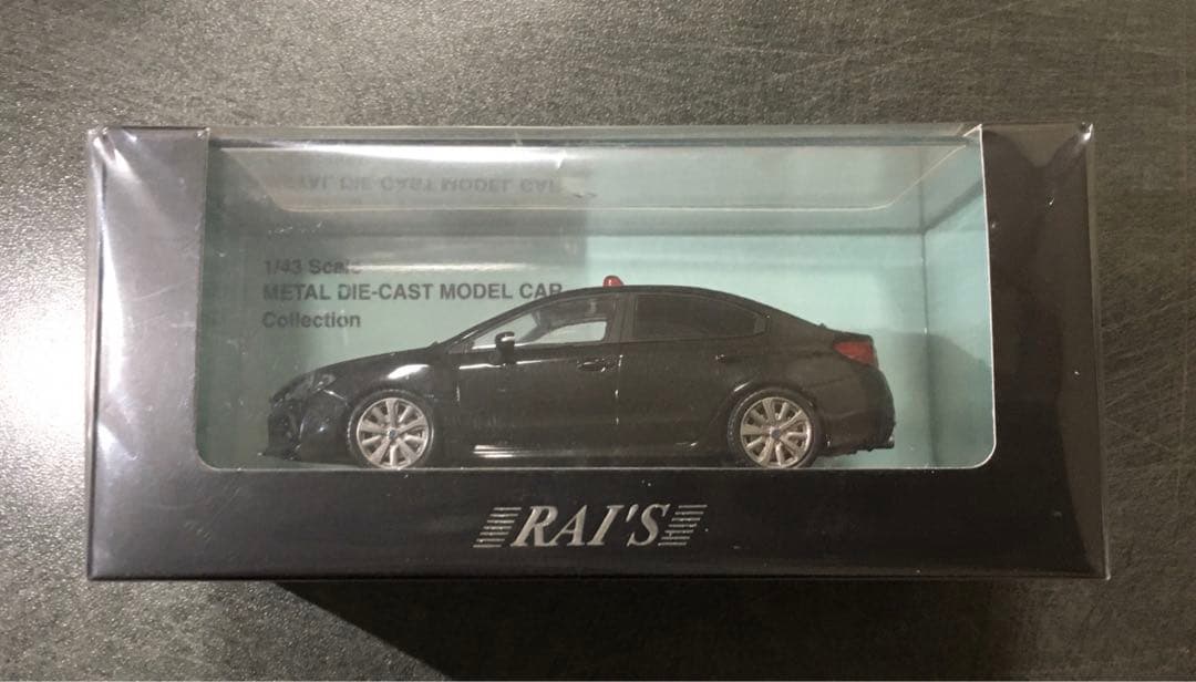 RAI'S 1/43 スバル WRX S4 青森県警察高速道路交通警察隊車両