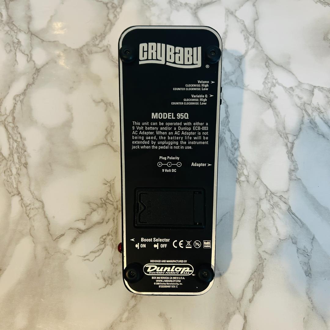 Jim Dunlop Crybaby 95Q ワウペダル ギターエフェクター