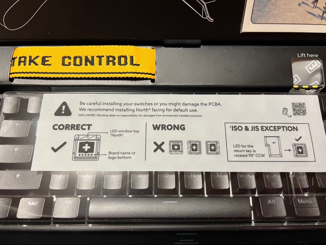値下げ中Wooting 60HE+メカニカルキーボードラピッドトリガーUS配列
