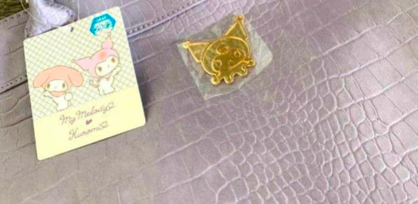 マイメロディ　クロミ　クロコダイル風　ショルダーバッグ