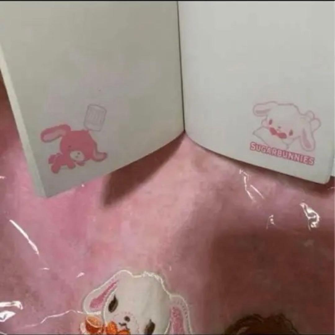 超レア　サンリオ　公式　シュガーバニーズ　手巻きオルゴール　ハンドタオル他