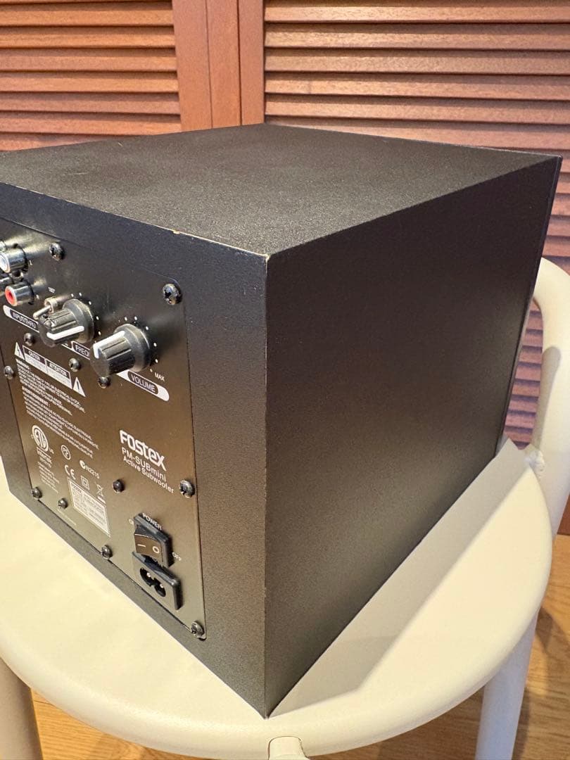 Fostex PM-SUBmini アクティブサブウーファー