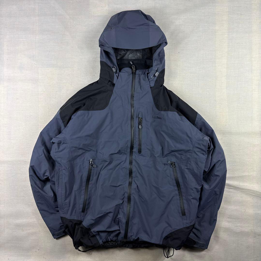 llbean ナイロンジャケット マウンテンパーカー プリマロフト中綿ライナー