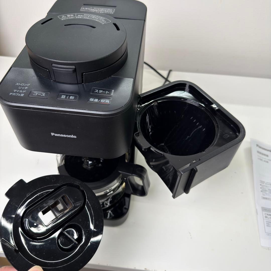 Panasonic NC-A58-K 全自動コーヒーメーカー ブラック