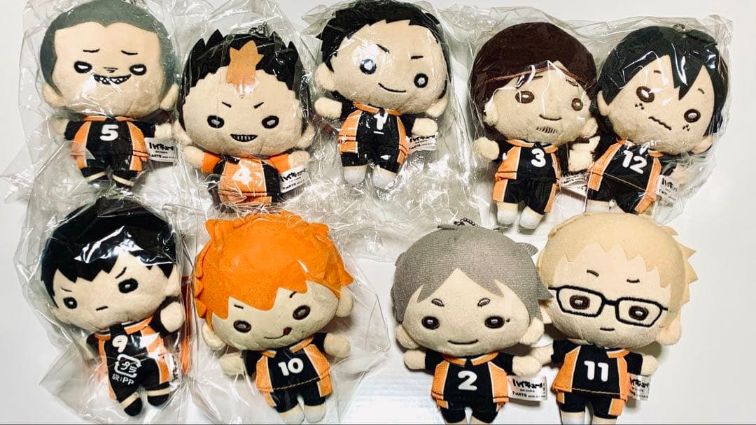 ハイキュー にとたん ぬいぐるみ 烏野セット
