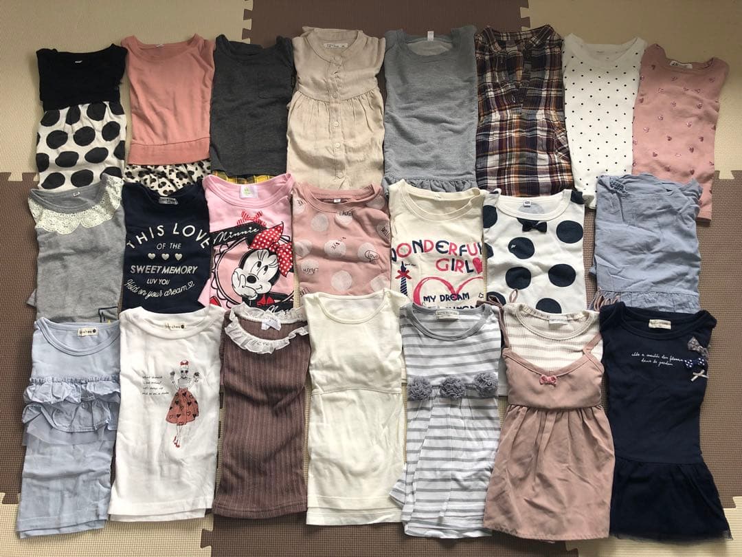 専用　女の子　春・秋・冬物まとめ売り　100cm ブランド多数　108点