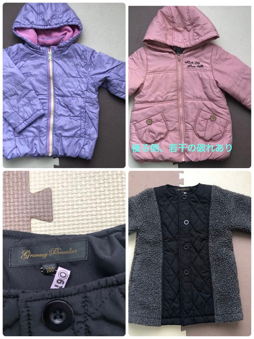 専用　女の子　春・秋・冬物まとめ売り　100cm ブランド多数　108点