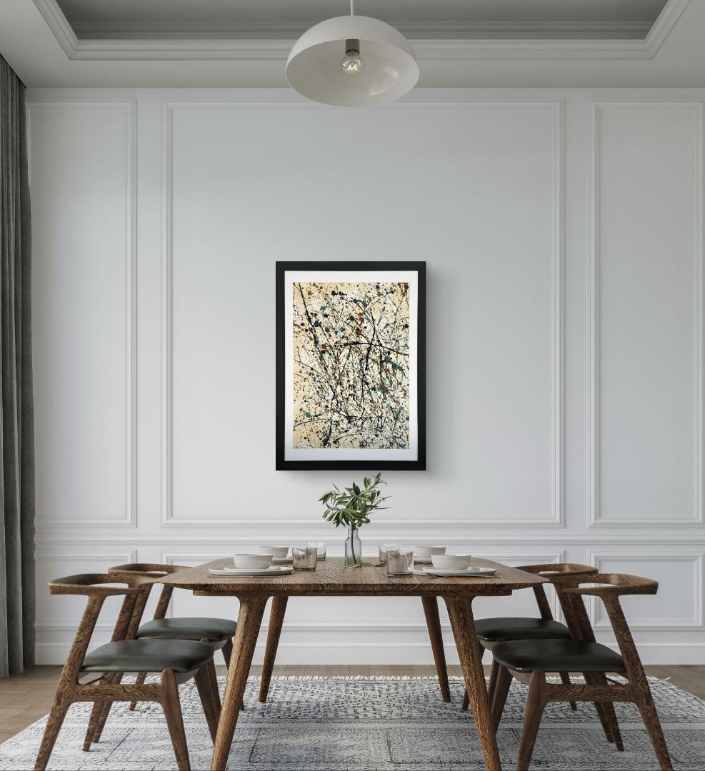 【専用】ノスタルジア / 抽象画 63×46㎝ 額縁セット モダンアート