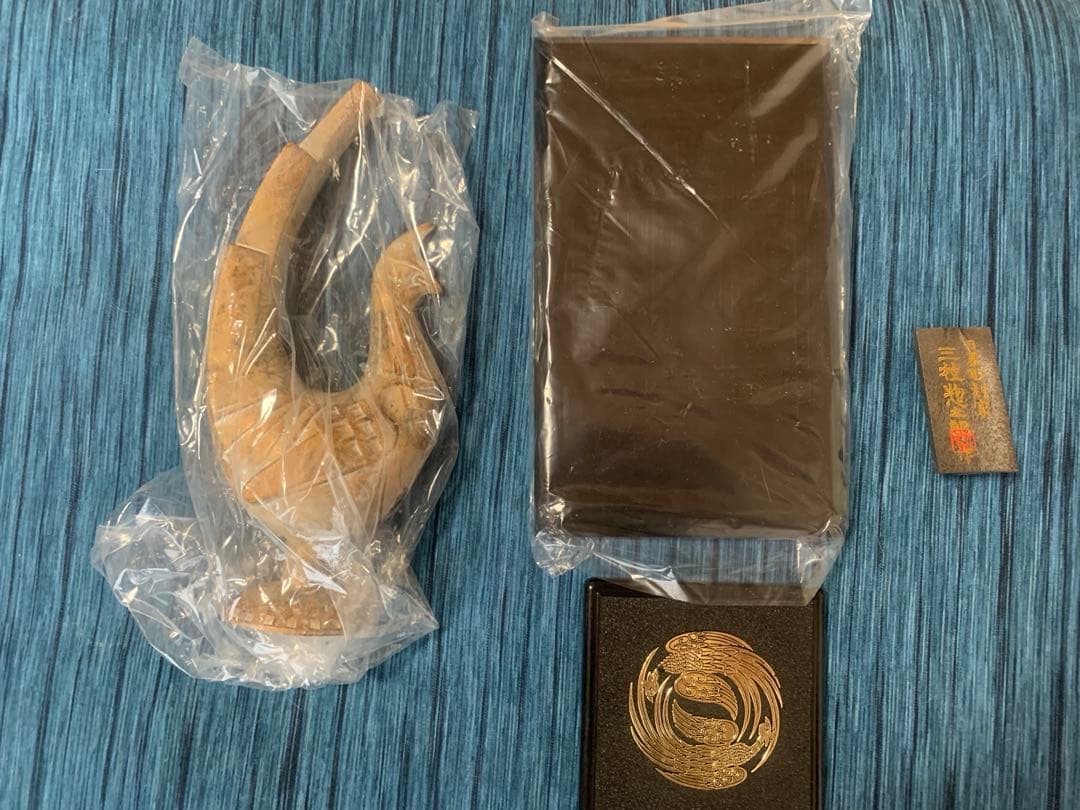 三枝惣太郎 作 瑞鳥鳳凰 美術工芸 金属製 置物 オブジェ インテリア 工芸品