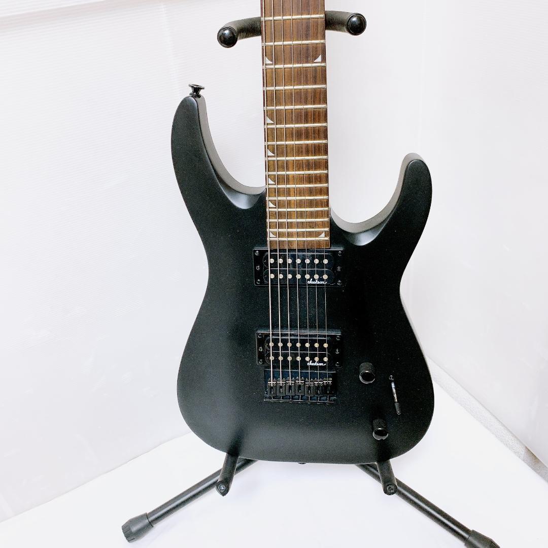 美品 Jackson ジャクソン JS22-7 7弦ギター エレキギター 黒