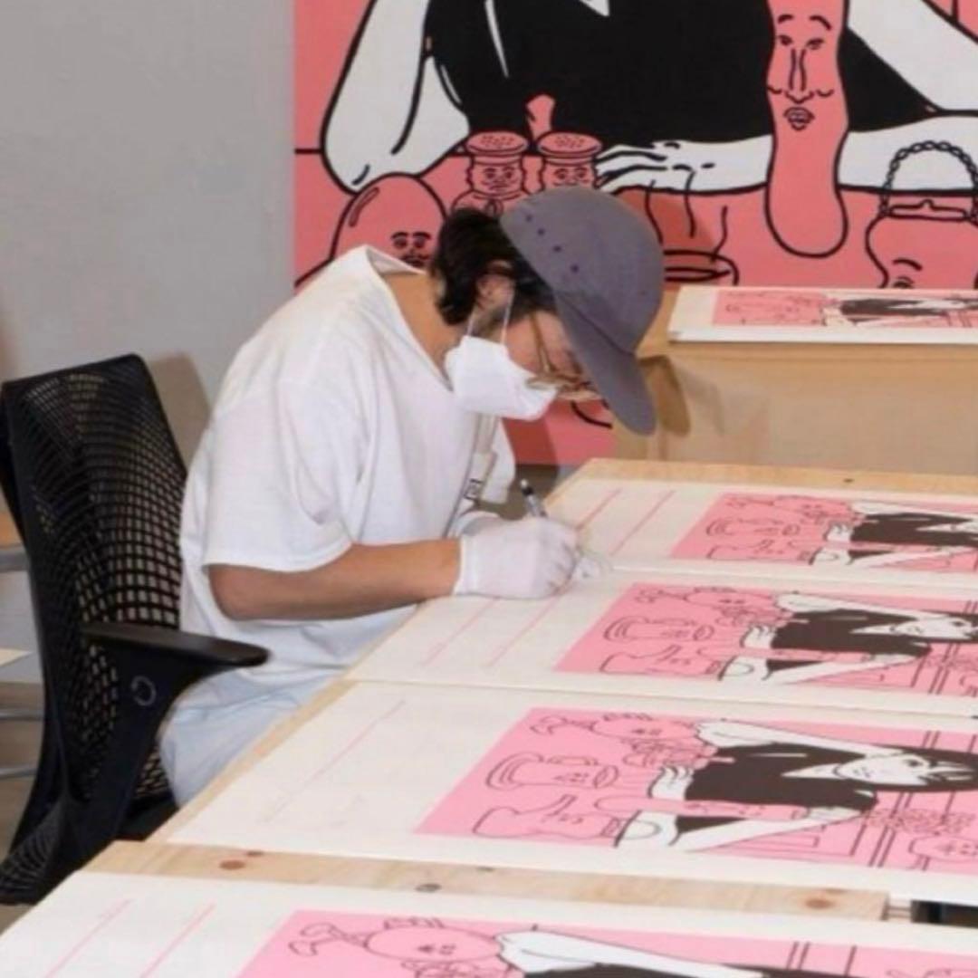 Kyne＆Noncheleee シルクスクリーン