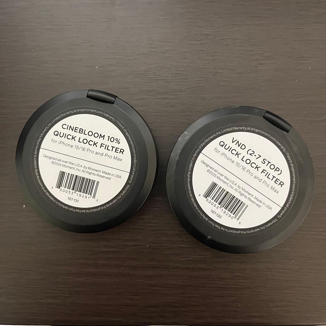 Moment iPhone用ケース＋Quick Lockフィルター2点セット