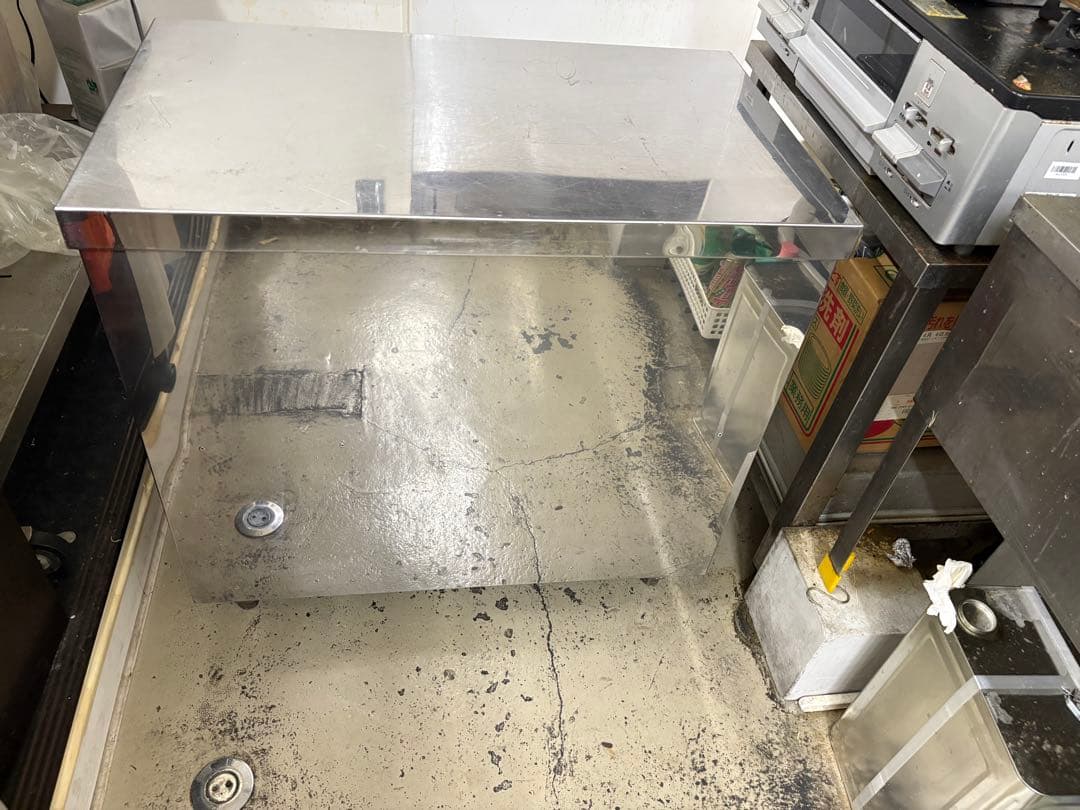 ステンレス 食器棚 調理台 厨房 業務用 飲食店 吊戸棚 750×450×700