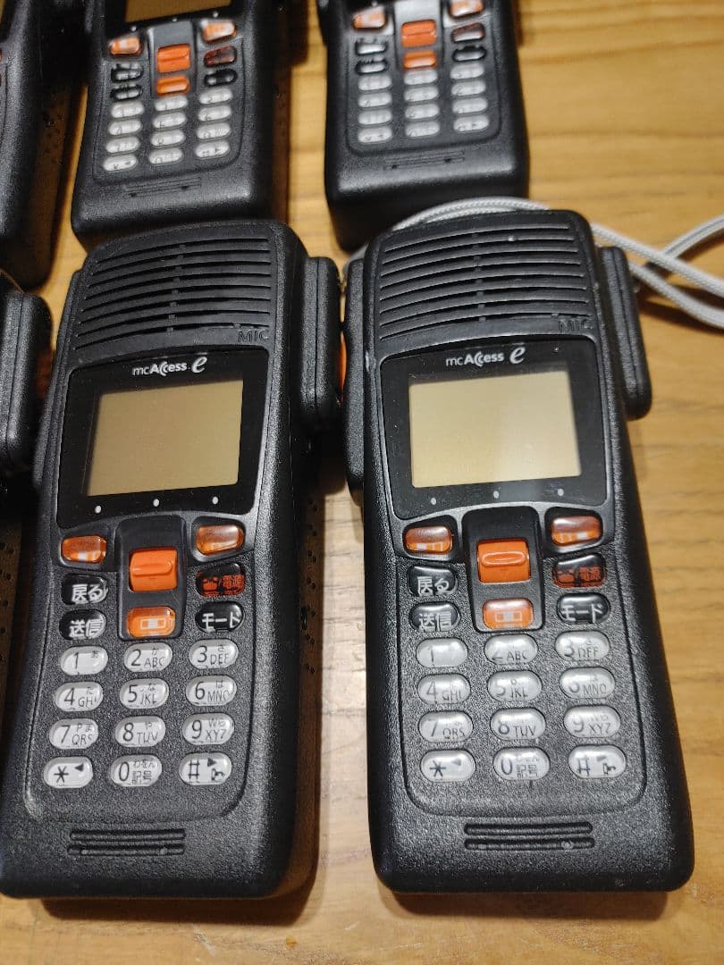 【ジャンク】Panasonic 携帯型無線機 EK-6175A 10台セット