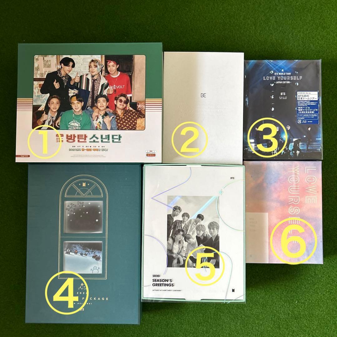 BTS DVD CDシーグリ　6点セット