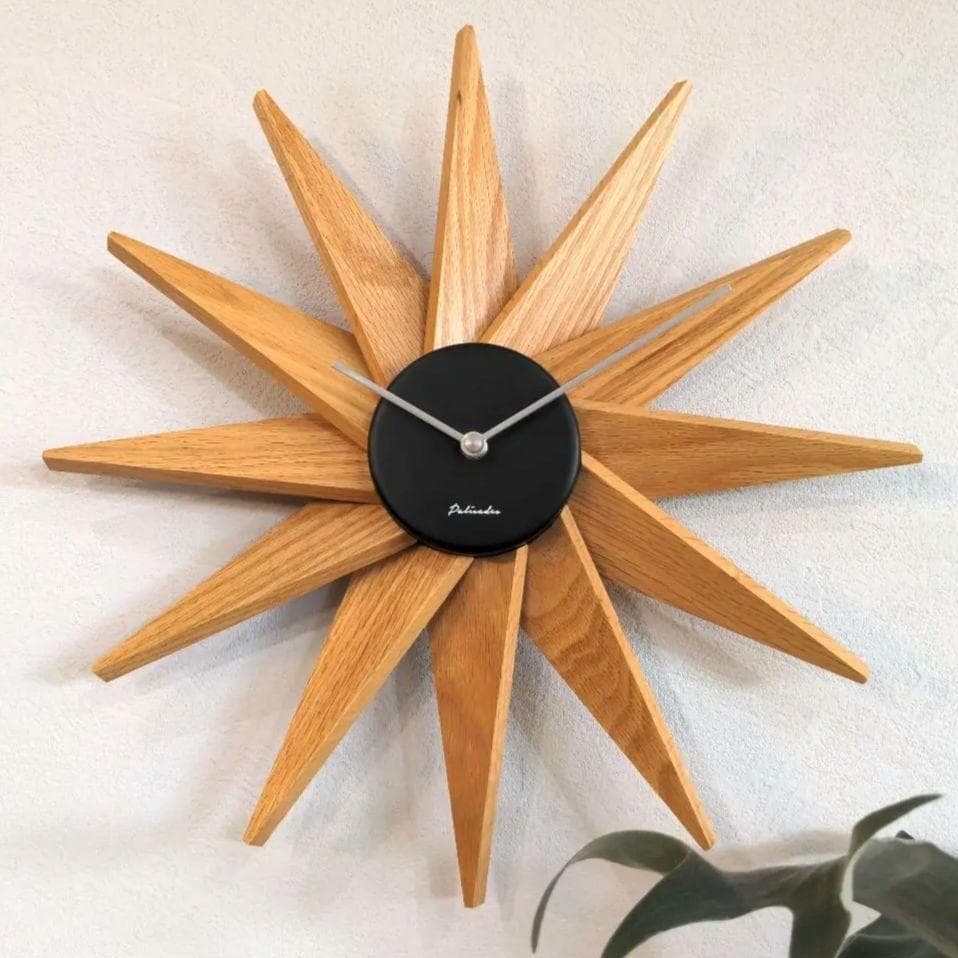 【新品】 インターフォルム 壁掛け時計 フェルマー ブラック CL-3023