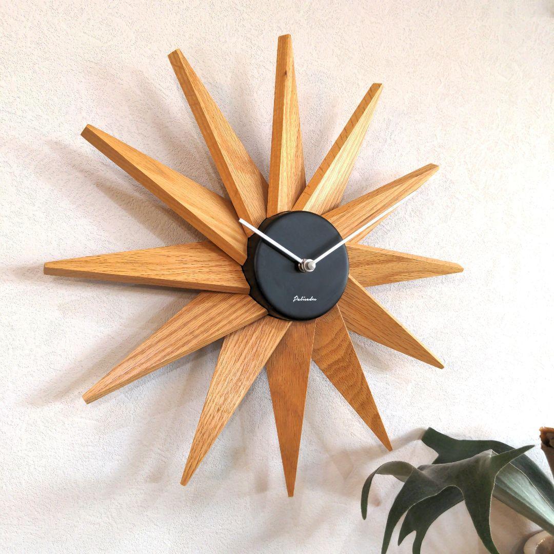 【新品】 インターフォルム 壁掛け時計 フェルマー ブラック CL-3023