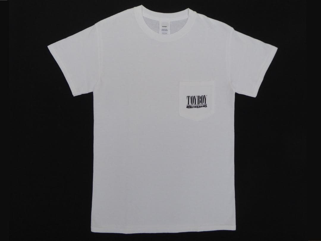 トイボーイ(TOYBOY)『ポケットTシャツ』白/2016登坂広臣(着用)モデル