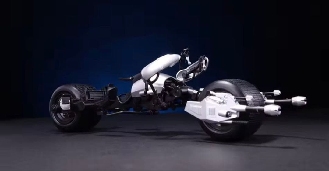 バッドマン & バットポッド (Dark Night) 組み立てキット