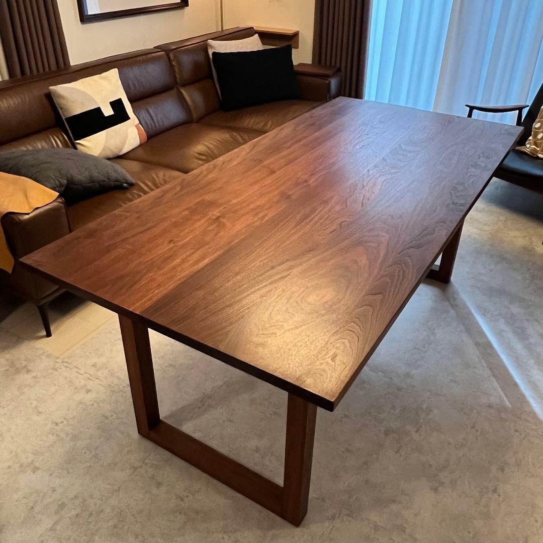 超美品⭐︎MASTERWALマスターウォール　ウォールナット ダイニングテーブル
