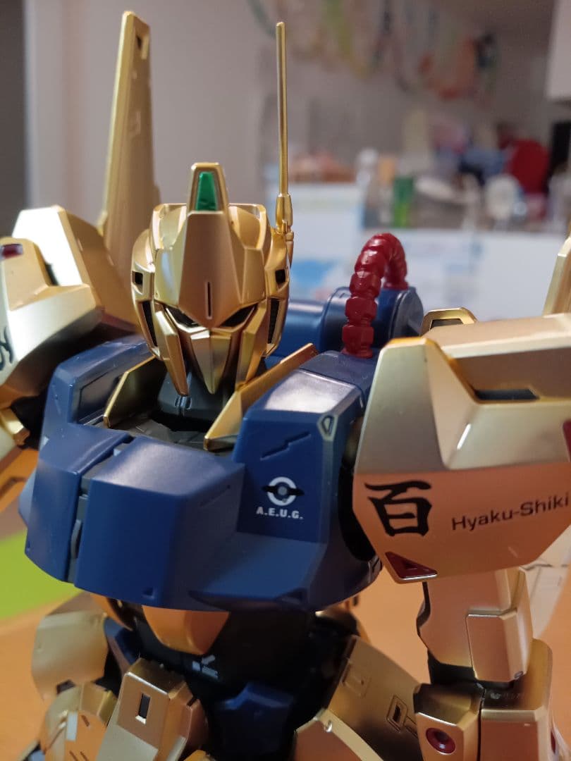 ガンプラ　mg 完成品　百式
