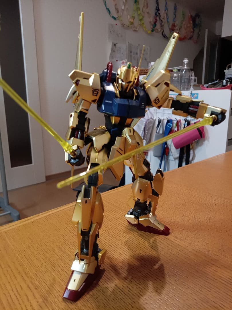 ガンプラ　mg 完成品　百式