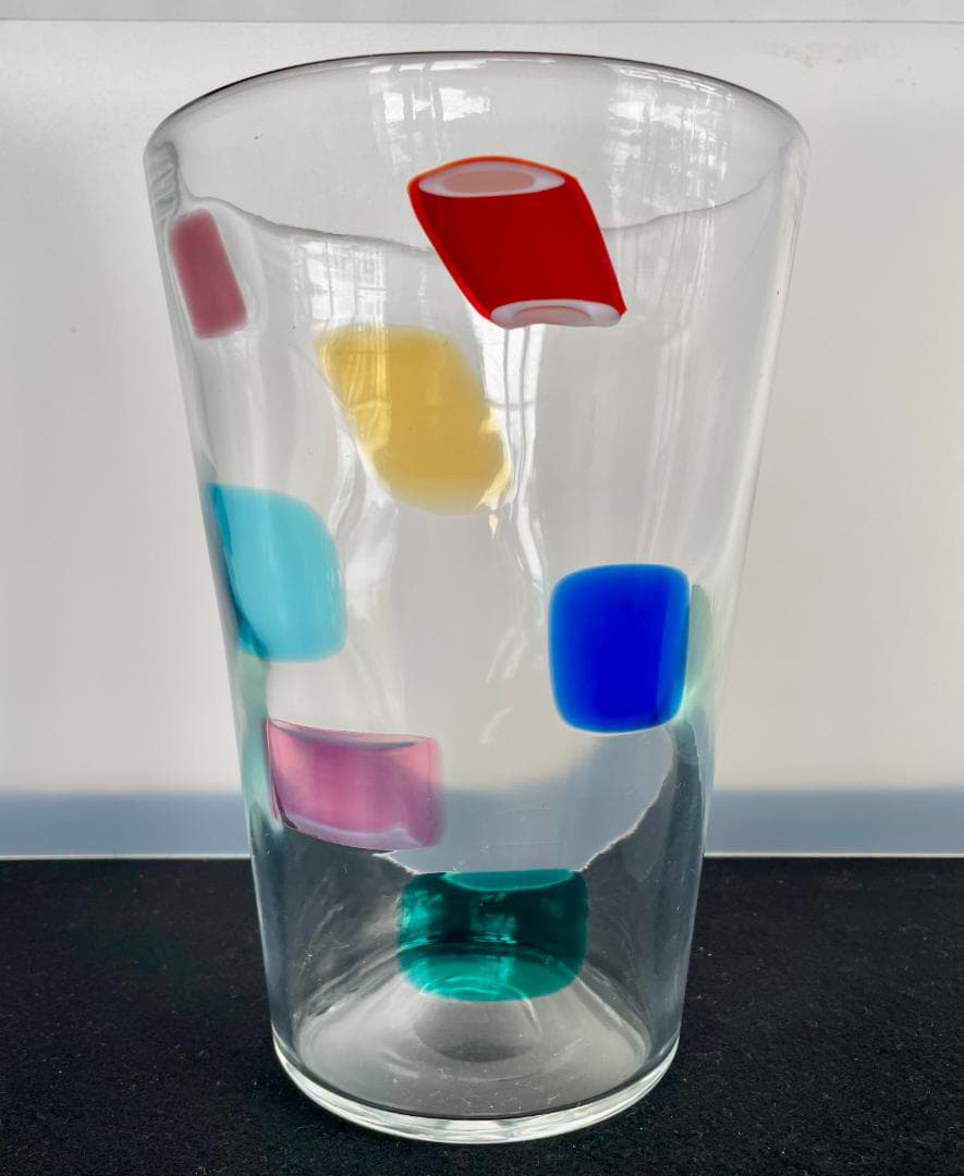 希少 ジャンニ・ヴェルサーチ サイン入 ムラーノ ガラス 1990’s