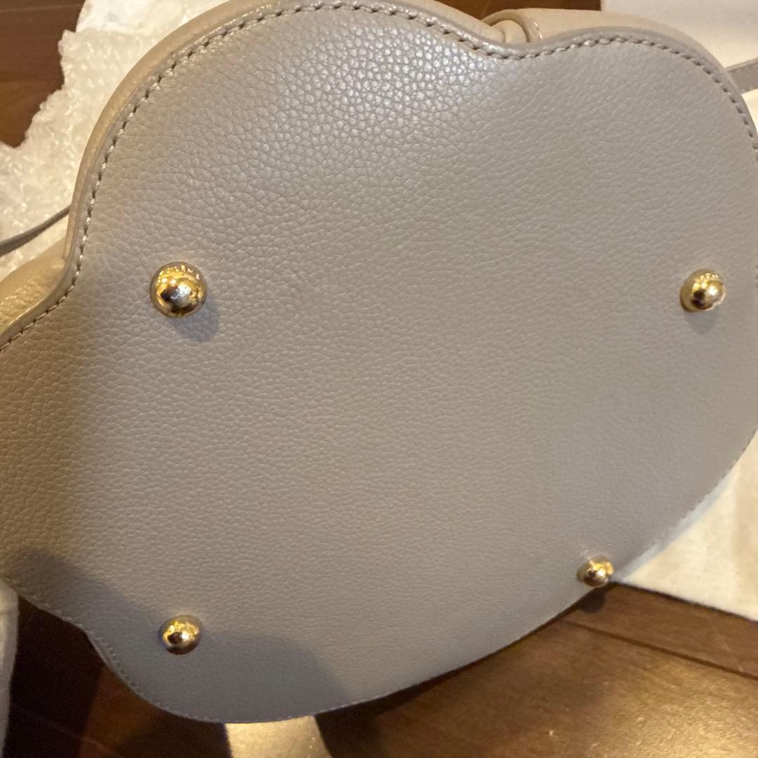 ポレーヌ　HUIT カヌレバック トープ(グレージュ)大サイズ