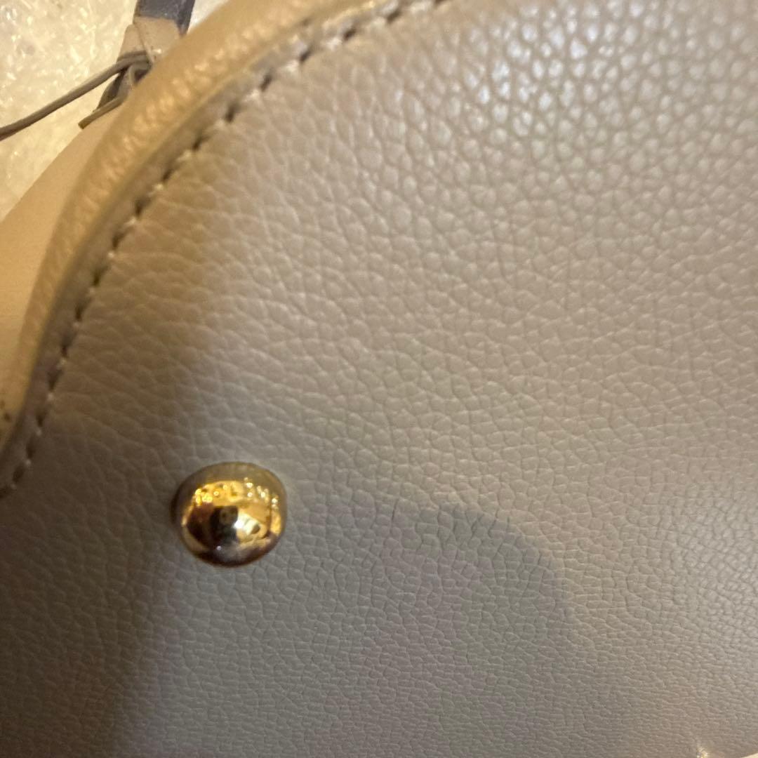 ポレーヌ　HUIT カヌレバック トープ(グレージュ)大サイズ